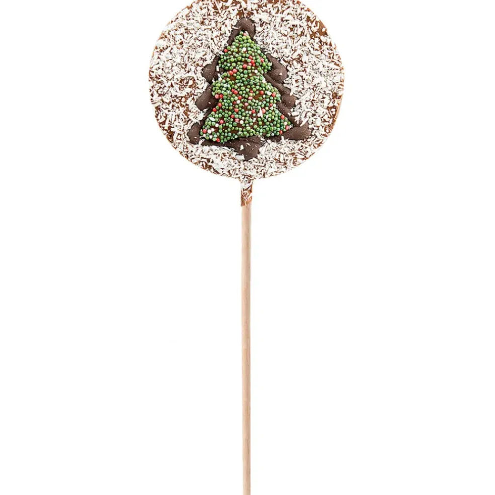 Sucette chocolat lait 50g - Noel