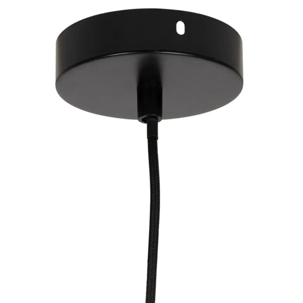 Suspension bouclette écru d70cm