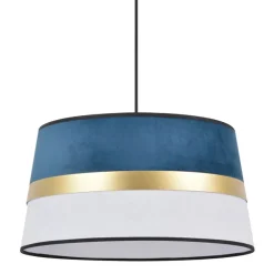 Suspension en coton et velours d38cm marine - velvet
