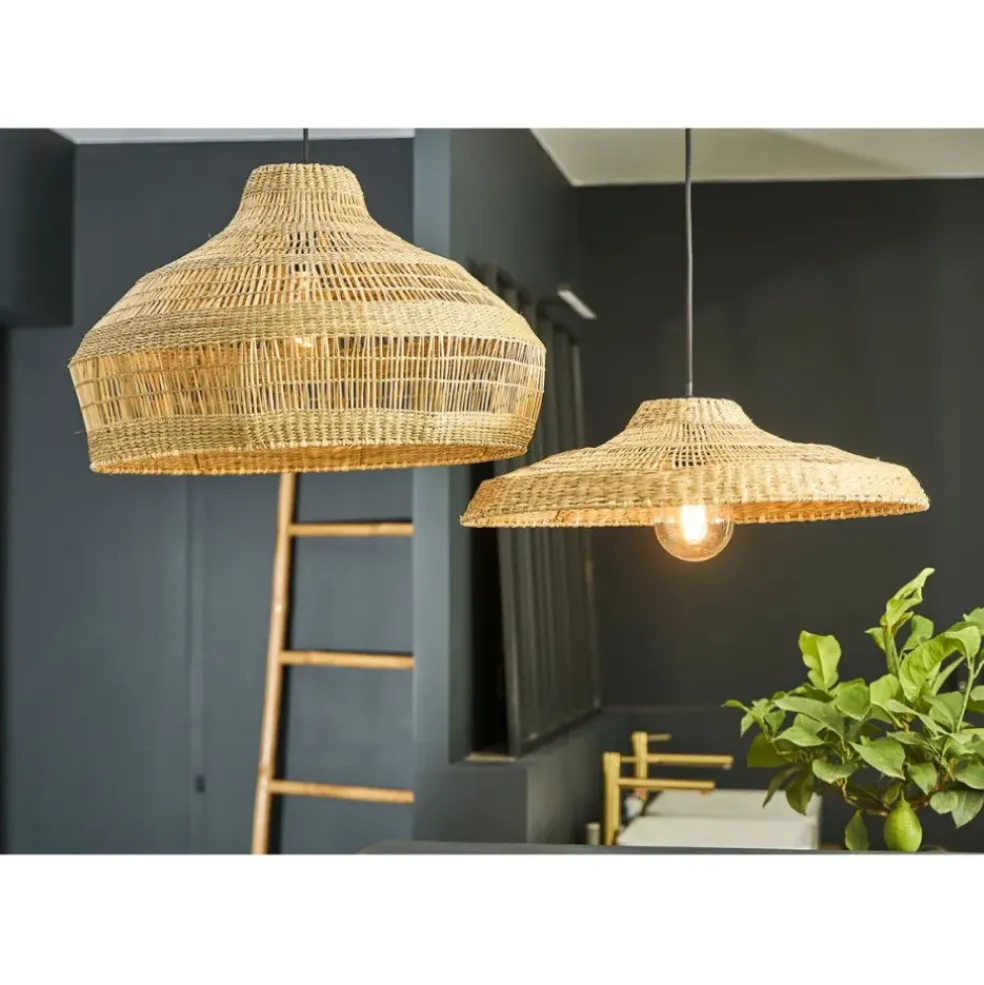 Suspension en jonc de mer non électrifiée d55cm - Cordlacy