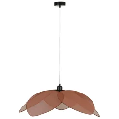 Suspension japandi en lin d70cm brun