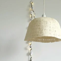 Suspension non électrifiée blanc d41cm - Martine