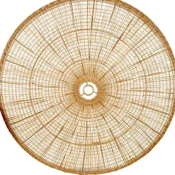 Suspension non électrifiée en jonc de mer tressé d100cm