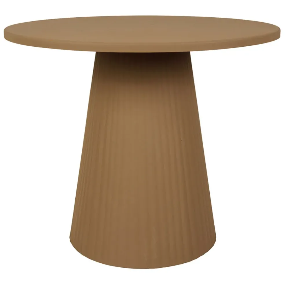 Table basse en fer beige d58cm - Arty