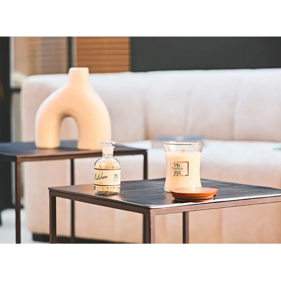 Table basse gigogne carrée (lot de 2) en aluminium et fer noir - Felia