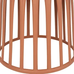 Table basse rond terracotta d50cm - Lumi