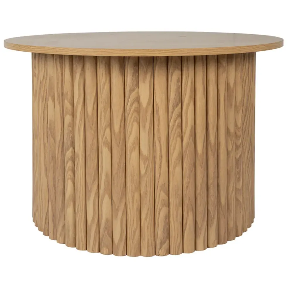 Table basse ronde en bois - Saori