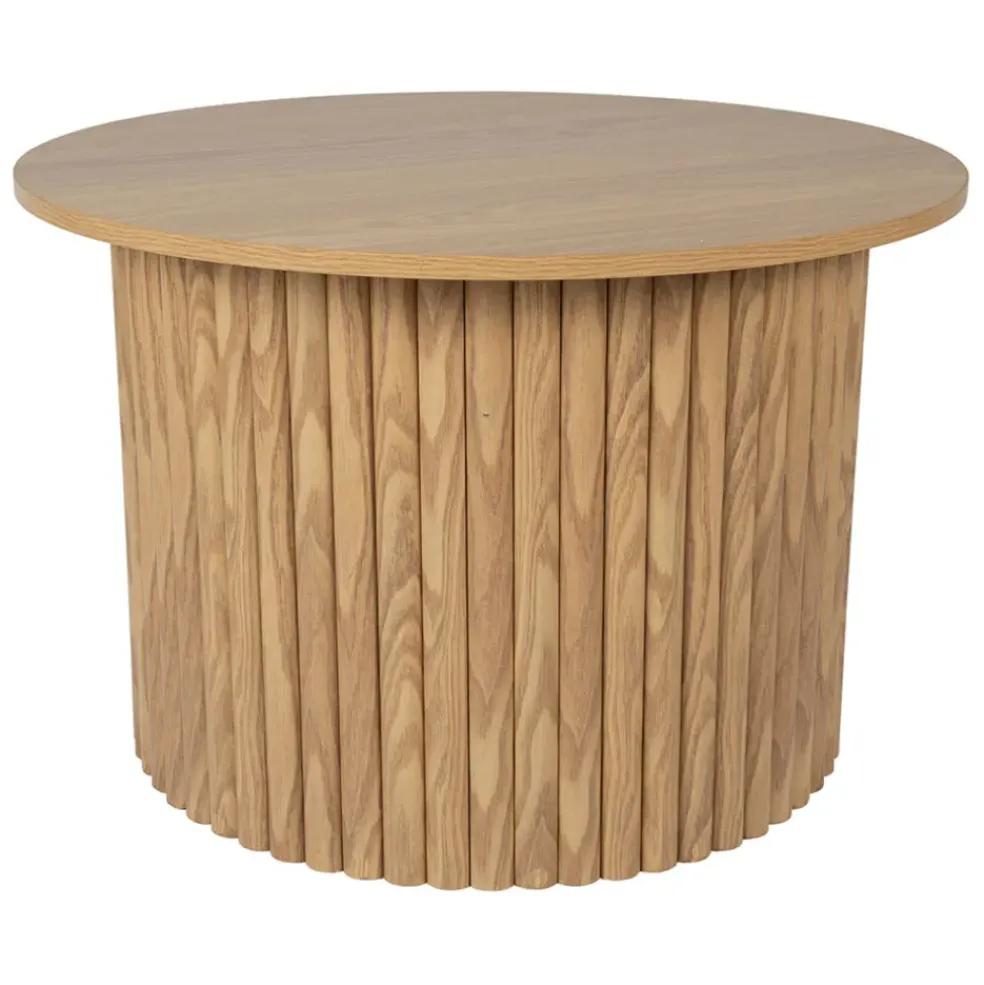 Table basse ronde en bois - Saori