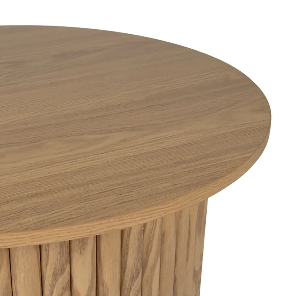 Table basse ronde en bois - Saori