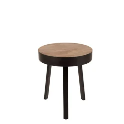 Table d'appoint ronde en teck - Suri