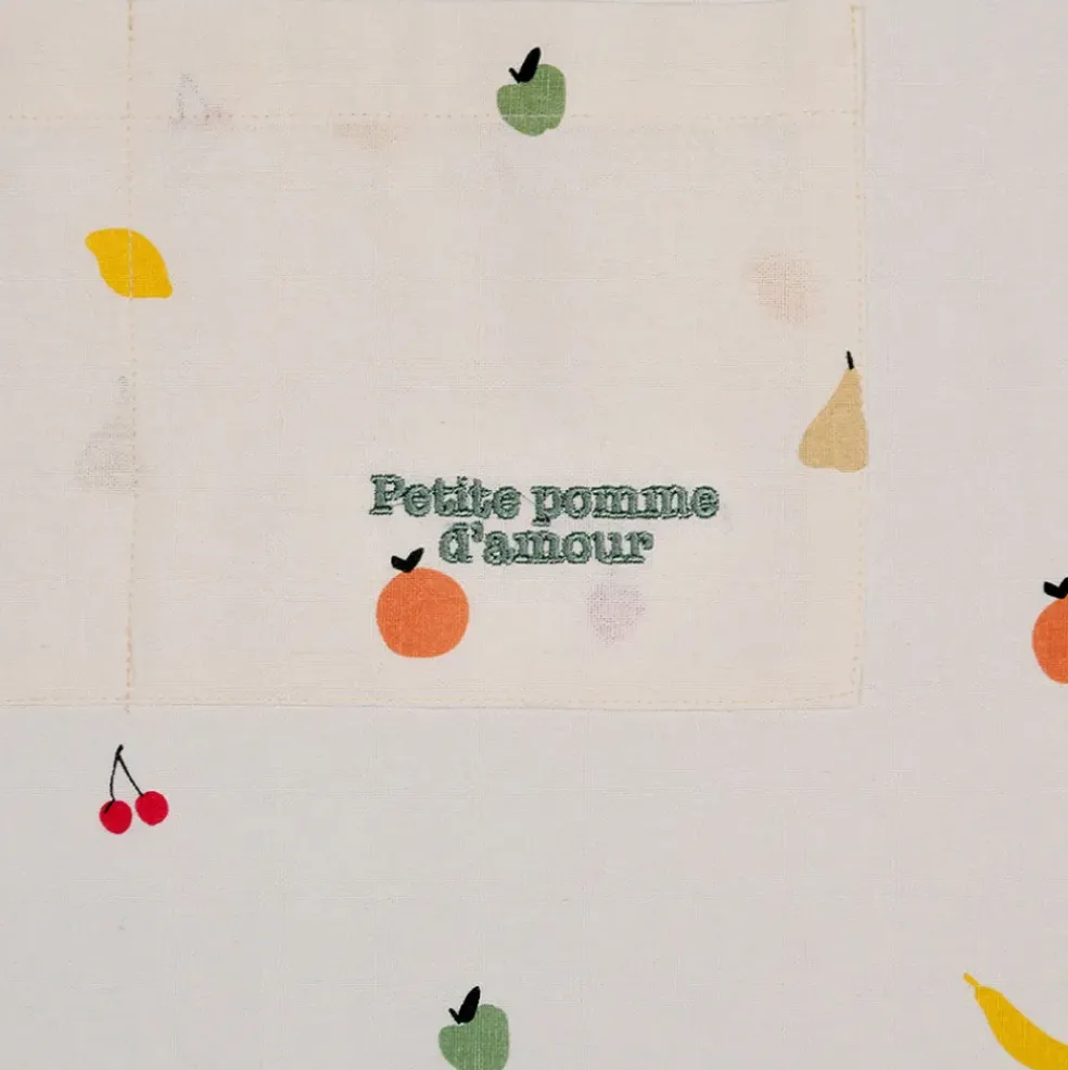 Tablier enfant en coton multicolore - Les Fruits