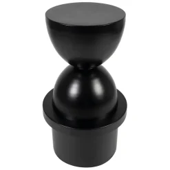 Tabouret haut en fer noir - Arty