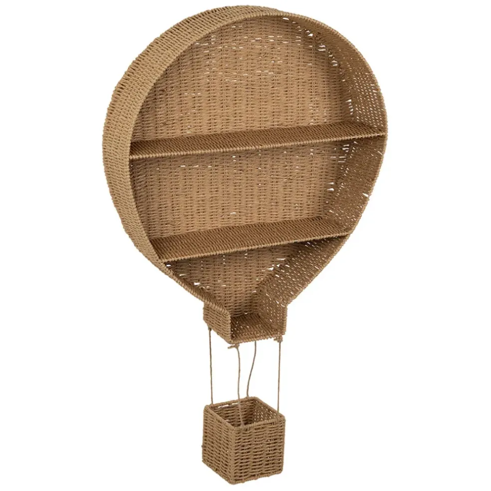 Étagère 2 niveaux naturel - Montgolfiere