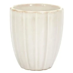 Tasse en céramique beige 12cl - Vlora