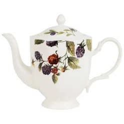 Théière en faïence blanche 1l - Meredith