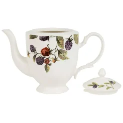 Théière en faïence blanche 1l - Meredith
