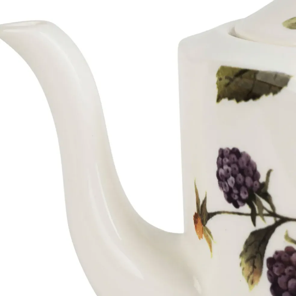 Théière en faïence blanche 1l - Meredith