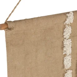 Toile tufté en coton naturel 60xh70cm - Soul Craft