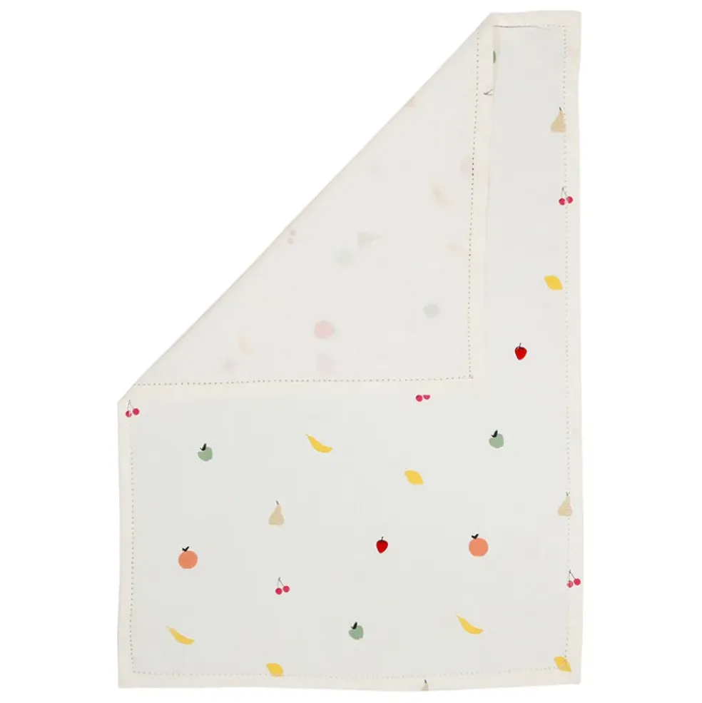 Torchon en coton multicolore 50x70cm - Les Fruits