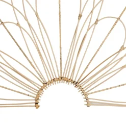 Tête de lit en rotin naturel