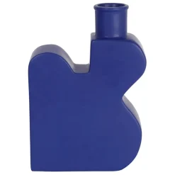 Vase en grès indigo h28cm - Greeka
