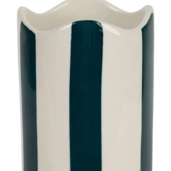 Vase en grès émeraude h23.5cm - Artist