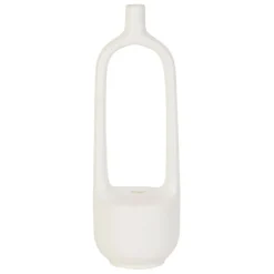 Vase soliflore oleo sable d14.5xh42.5cm gres