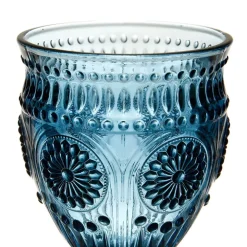 Verre à pied Chambord bleu transparent 25Cl