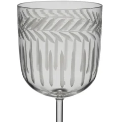Verre à pied en verre borosilicate transparent 25cl - Azelie