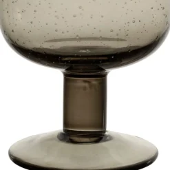 Verre a pied en verre fumé - Pernille