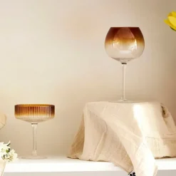 Verre gin en verre ambre 50cl - Funny