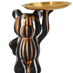 Vide poche déco noir et doré